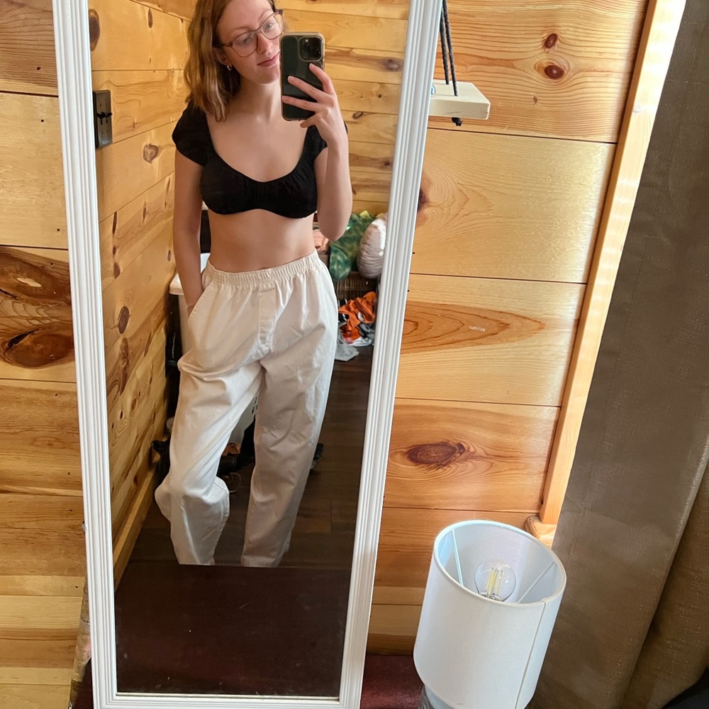 Black Crop Top